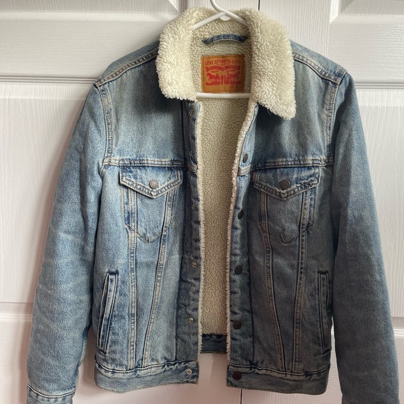 Levi's Vintage Relaxed Fit Sherpa Trucker Jacket (Men's) - Picture 1 of 1